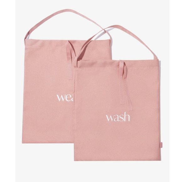 NWT Hanky Panky Pink Travel Wash Bags, Set of 2 - Picture 1 of 5